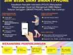 Inovasi Terbaru, Urus dan Perpanjangan SIM Bisa dari Smartphone