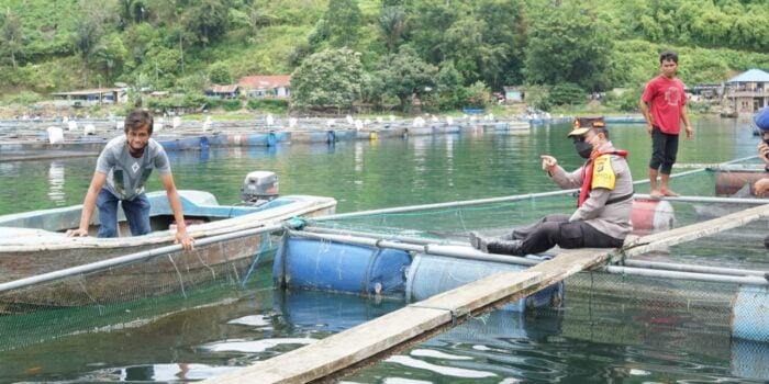 Kapoldasu, Gubsu dan Pangdam I/BB Pimpin Penataan Keramba Jaring Apung di Danau Toba