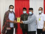Kunker ke Palas Kanwil BPN Sumut Disambut Wakil Bupati