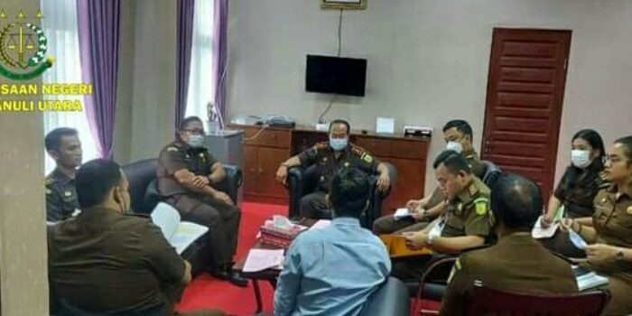 Kejari Taput Tetapkan RR Tersangka Korupsi Dana Desa TA 2018-2019