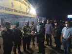 Zarmawi Bersama Forkopimda Tinjau Pos Penyekatan Larangan Mudik Perbatasan Sumut – Riau