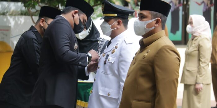 Wali Kota Medan Lantik 77 Pejabat Eselon III & IV di Lingkungan Pemko Medan