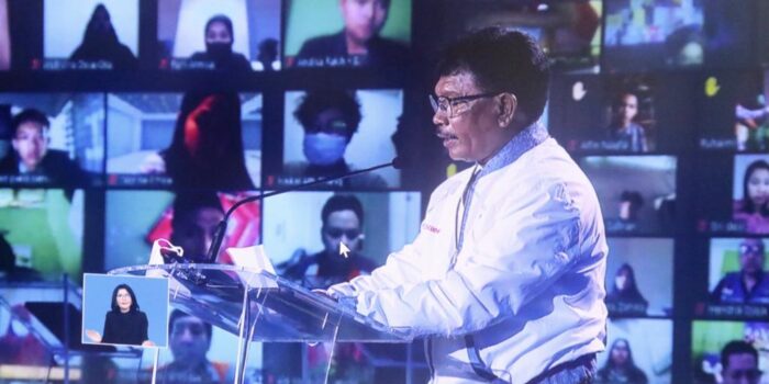 Pemko Medan Ikut Saksikan Peluncuran Program Literasi Digital Nasional