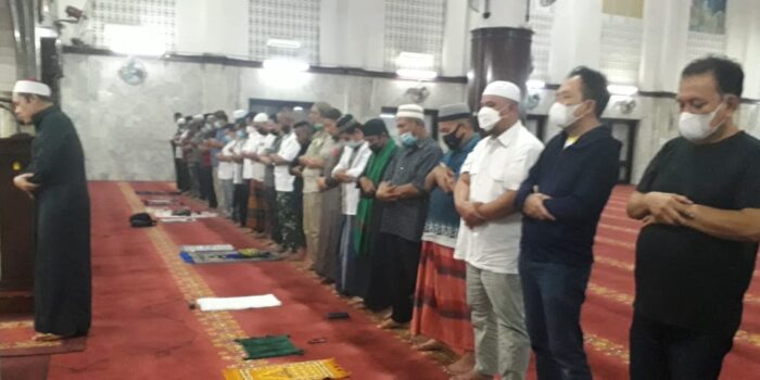 Salat Gerhana Bulan di Masjid Agung Medan Berlangsung  Khusyuk