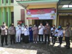 HUT Bhayangkara Ke-75, Polsek Medan Area Lakukan Vaksinasi Massal