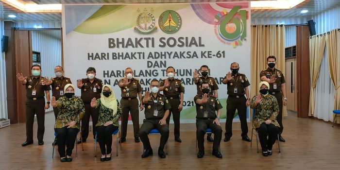 HUT HBA ke-61 Tahun 2021, Kejati Sumut Gelar Baksos ke Panti Asuhan dan Rumah Ibadah
