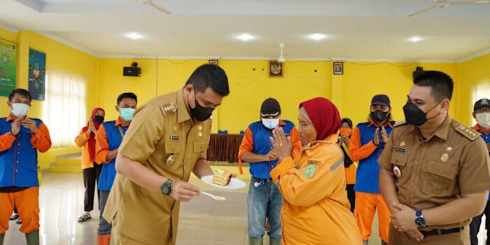 Wali Kota Medan Dapat Kejutan dari P3SU di Hari Ulang Tahunnya