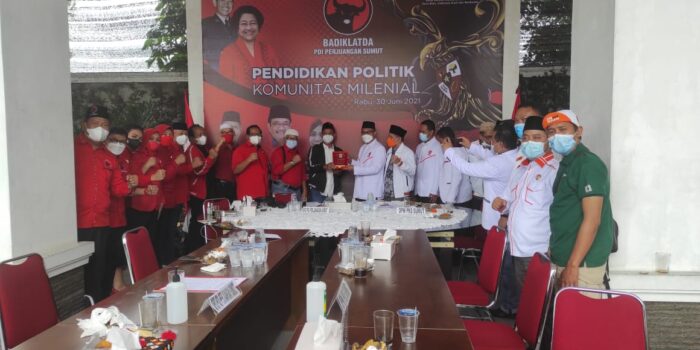 DPW PKS Sumut Berkunjung ke DPD PDI Perjuangan Sumut