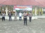 Kapolres Palas  Pimpin Apel Gelar Pasukan Ops Aman Nusa II di Sibuhuan