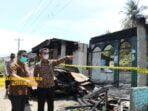 Theopilus Salurkan BantuanKorban Kebakaran di Desa Lau Kesumpat