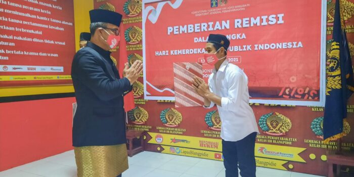 Berkelakuan Baik, 84 Napi  Lapas Kelas II B Blangpidie Dapat Remisi