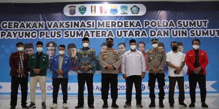 Vaksinasi Merdeka Sukses, KAMMI Sumut Apresiasi Kinerja Kapolda Sumut