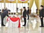 Gubernur Edy Rahmayadi Lantik Sembilan Pejabat Tinggi Pratama