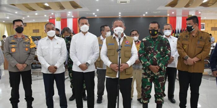 Kasdam I/BB dan Forkopimda Sumut Rakor Bersama Kepala BNPB