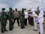 Pangdam I/BB Tinjau Pelaksanaan Serbuan Vaksinasi TNI di Solok