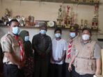 Kwarcab Pramuka Palas Bantu Korban Kebakaran Rumah