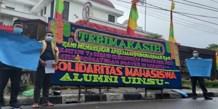Solidaritas Mahasiswa UINSU Dukung Kejatisu Usut Dalang Dugaan Jual Beli Jabatan