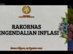 Bobby Nasution Ikuti Rakornas Pengendalian Inflasi 2021