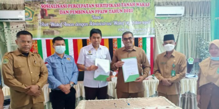 Kemenag dan Pertanahan Teken MoU Percepatan Sertifikasi Tanah Wakaf