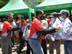 Pangdam I/BB Berbagi Tali Asih ke Masyarakat Desa Sipolha