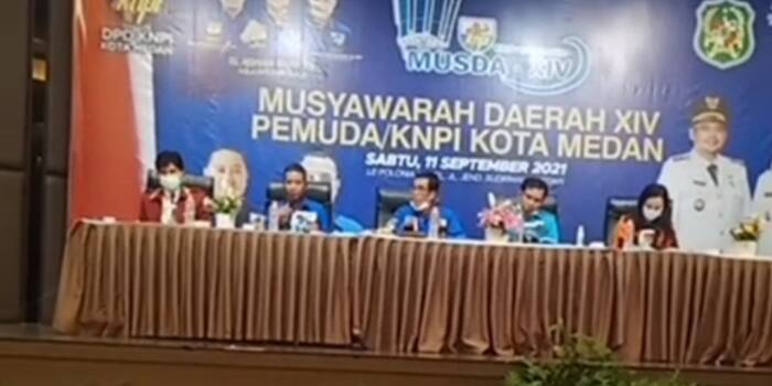 KBNU Kota Medan Nilai  Musda  KNPI Kota Medan Cacat