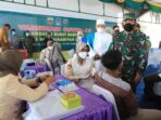 Pangdam I/BB Tinjau Pelaksanaan Vaksinasi Bagi Para Mahasiswa UMSU Medan
