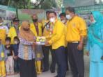 Partai Golkar Binjai Kembali Gelar Baksos Penyemprotan Disinfektan ke Sejumlah Sekolah