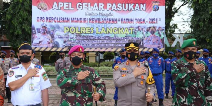 Operasi Patuh Toba 2021 Digelar 14 Hari, Kapolres Langkat: Tidak Razia dan Memeriksa Surat – surat