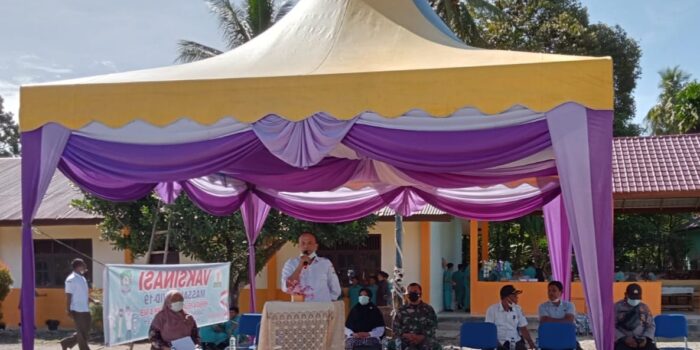 Kepsek SMAN 6 Abdya Gelar Sosialisasi Vaksin ke Wali Siswa