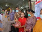 32 Tahun pengabdian AKABRI 90, Kapolres Sergai Baksos di HKBP Perbaungan