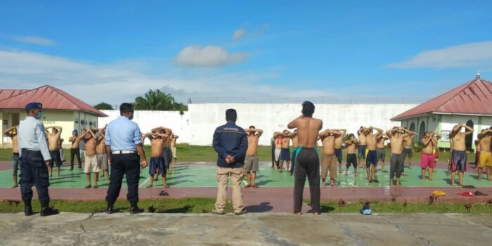 Rutan Singkil Wajibkan Senam Pagi dan Libatkan WBP Bentuk Panitia Maulid Nabi