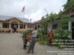 Tertimpa Pohon, Ruang Kelas SDN 0310 Simaninggir Rusak Parah
