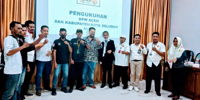 Ketum DPP PJIDN Resmi Kukuhkan DPW Aceh