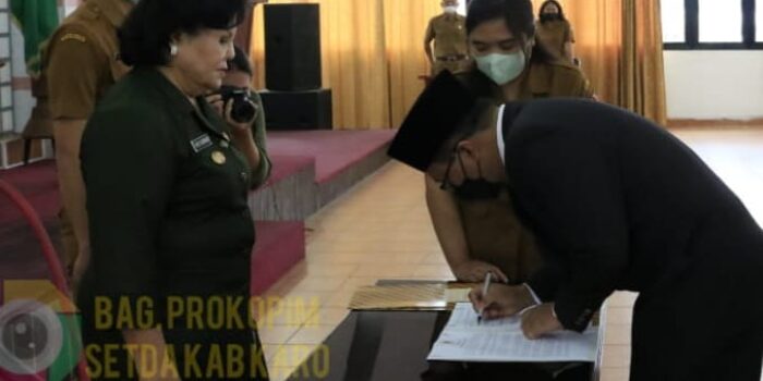 Dewan Pengawas PDAM Tirta Malem Dilantik