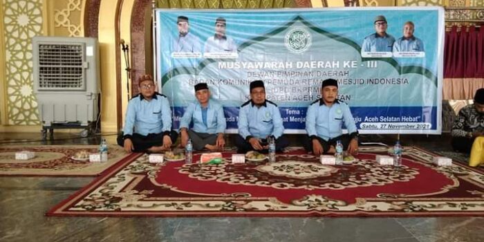Ustadz Rusdi Kurnia, MPd Terpilih Sebagai Ketua Umum BKPRMI Aceh Selatan