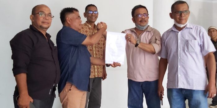 Nasir Nurdin Resmi Mendaftar  Balon Ketua PWI Aceh