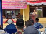 Kapolres Mandailing Natal AKBP Horas Tua Silalahi Kunker Ke Polsek Batahan
