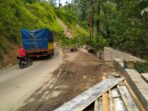 Masyarakat Apresiasi Pembangunan Tembok Penahan Longsor di Muarasipongi