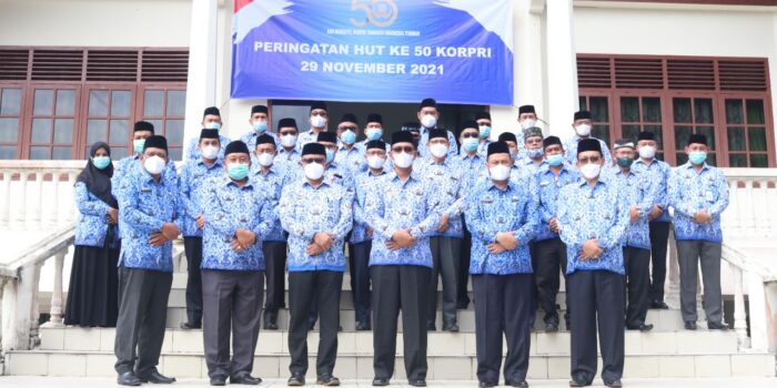 Pemkab Aceh Selatan Ikuti Puncak Peringatan HUT Korpri ke-50 Secara Virtual