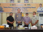 Kopolres Madina Silaturahmi dengan Insan Pers