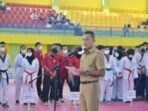 Wagubsu Buka Kejuaraan Taekwondo Tingkat Provinsi Sumut