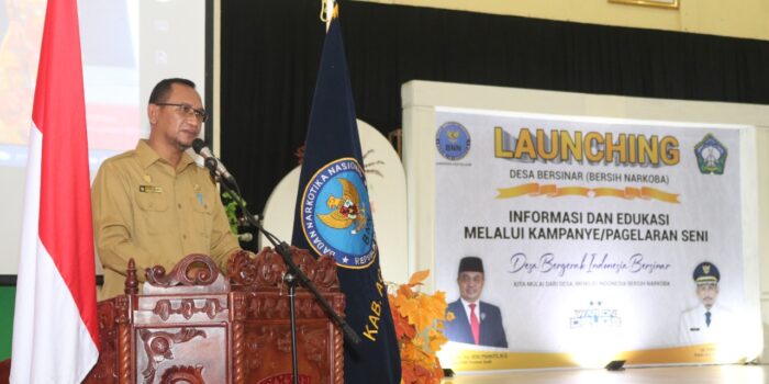 Bupati Aceh Selatan Launching Program Desa Bersih Narkoba