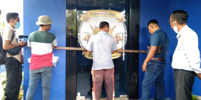 Bupati Langkat Segel Diskotik Champion Blue Star