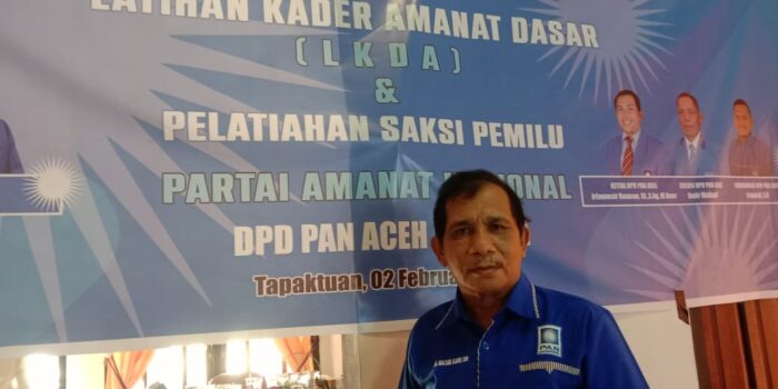 Kader PAN Aceh Ikut LKAD Secara Virtual