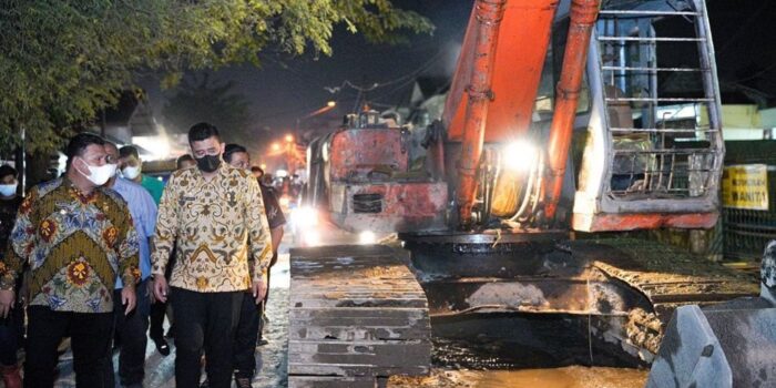 Pasca Peninjauan Bobby Nasution, Dinas PU Awasi Ketat Pekerjaan Pemasangan U-Ditch