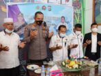 Peringati HPN 2022 AKBP HM Reza Chairul Berikan Nasi Tumpeng Kepada Insan Media