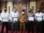 Empat Kasat di Polres Langsa Terima Penghargaan