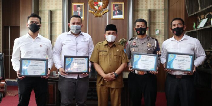 Empat Kasat di Polres Langsa Terima Penghargaan