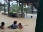 Hujan Deras Mengguyur Langkat, Sejumlah Lokasi  Terendam Banjir