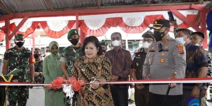 Bupati Karo Resmikan Kampung Pancasila Desa Gurusinga